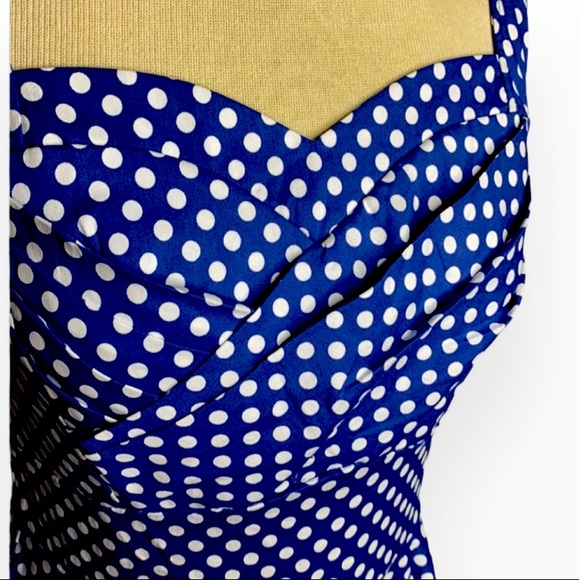 Belle Poque Polka Dress Sz S - Picture 9 of 11